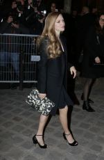 AMANDA SYEFRIED Arrives at Givenchy Fashion Show in Paris