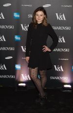 AMBER ARTHERTON at Alexander Mcqueen: Savage Beauty VIP Private View in London