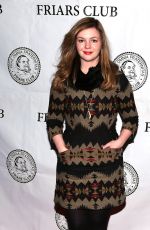 AMBER TAMBLYN at Growing Up and Other Lies Screening in New York