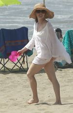 AMY ADAMS in Bikini Bottoms on the Beach in Los Angeles