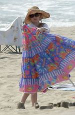AMY ADAMS in Bikini Bottoms on the Beach in Los Angeles
