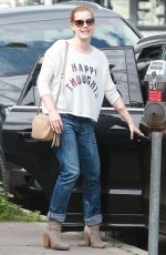 AMY ADAMS Out and About in Studio City 2802