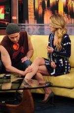 ANNALYNNE MCCORD on the Set of Good Day New York