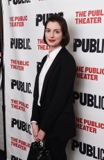 ANNE HATHAWAY at Josephine and I Opening Night in New York