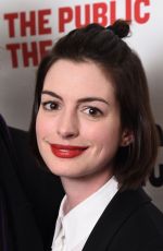 ANNE HATHAWAY at Josephine and I Opening Night in New York