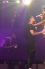 ARIANA GRANDE and Justin Bieber Performs at Honeymoon Tour in Miami