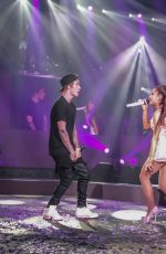 ARIANA GRANDE and Justin Bieber Performs at Honeymoon Tour in Miami