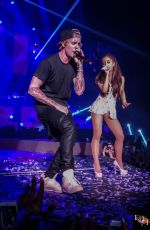 ARIANA GRANDE and Justin Bieber Performs at Honeymoon Tour in Miami