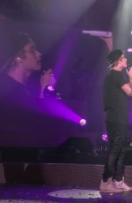 ARIANA GRANDE and Justin Bieber Performs at Honeymoon Tour in Miami