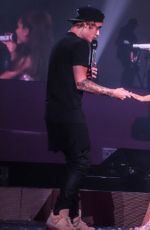 ARIANA GRANDE and Justin Bieber Performs at Honeymoon Tour in Miami