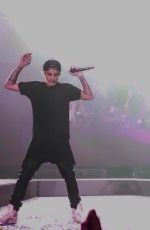 ARIANA GRANDE and Justin Bieber Performs at Honeymoon Tour in Miami