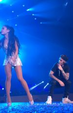 ARIANA GRANDE and Justin Bieber Performs at Honeymoon Tour in Miami