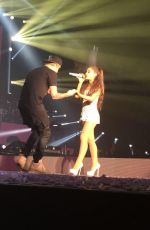 ARIANA GRANDE and Justin Bieber Performs at Honeymoon Tour in Miami