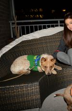 ARIANA GRANDE at Badass Brooklyn Animal Rescue Adoption Event in New York