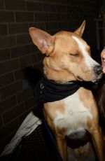 ARIANA GRANDE at Badass Brooklyn Animal Rescue Adoption Event in New York