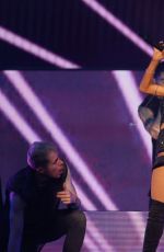 ARIANA GRANDE At Honeymoon Tour in Cleveland