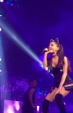 ARIANA GRANDE at Honeymoon Tour in Detroit