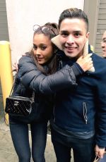 ARIANA GRANDE Leaves Her Hotel in Chicago
