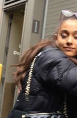 ARIANA GRANDE Leaves Her Hotel in Chicago