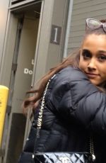 ARIANA GRANDE Leaves Her Hotel in Chicago