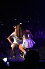 ARIANA GRANDE Performas at Honeymoon Tour in Atlanta