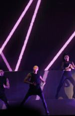ARIANA GRANDE Performas at Honeymoon Tour in Atlanta