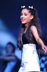 ARIANA GRANDE Performs at a Concert in Pittsburgh