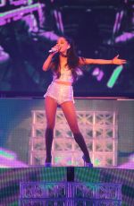 ARIANA GRANDE Performs at Honeymoon Tour in Rosemont