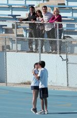 ARIEL WINTER on the Set of Modern Family in Los Angeles 0303