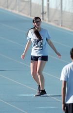 ARIEL WINTER on the Set of Modern Family in Los Angeles 0303