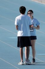 ARIEL WINTER on the Set of Modern Family in Los Angeles 0303