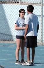 ARIEL WINTER on the Set of Modern Family in Los Angeles 0303