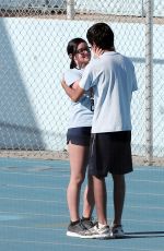 ARIEL WINTER on the Set of Modern Family in Los Angeles 0303