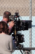 ARIEL WINTER on the Set of Modern Family in Los Angeles 0303