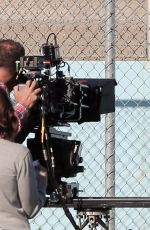 ARIEL WINTER on the Set of Modern Family in Los Angeles 0303
