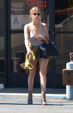 ASHLEY BENSON in Shorts Out and About in Los Angeles 2603
