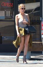 ASHLEY BENSON in Shorts Out and About in Los Angeles 2603