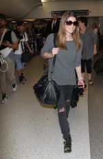 ASHLEY GREENE Arrives at LAX Airport in Los Angeles