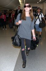 ASHLEY GREENE Arrives at LAX Airport in Los Angeles