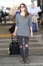 ASHLEY GREENE Arrives at LAX Airport in Los Angeles