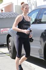 ASHLEY GREENE in Tights Out and About in West Hollywood 1303