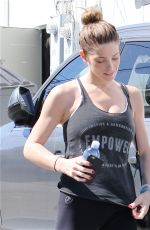 ASHLEY GREENE in Tights Out and About in West Hollywood 1303