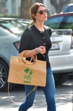 ASHLEY GREENE Leaves a Pet Clinic in Los Angeles