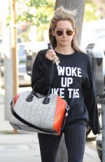 ASHLEY TISDALE Heading to a Gym in West Hollywood 0503