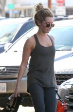 ASHLEY TISDALE Leaves a Gym in West Hollywood 2303
