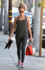 ASHLEY TISDALE Leaves a Gym in West Hollywood 2303