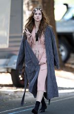 BARBARA PALVIN on the Set of a Photoshoot in Sydney 2603