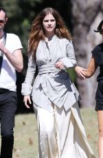 BARBARA PALVIN on the Set of a Photoshoot in Sydney 2603