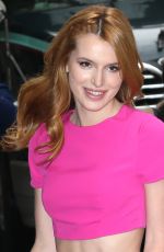BELLA THORNE Arrives at The View in New York 2603