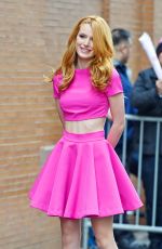 BELLA THORNE Arrives at The View in New York 2603